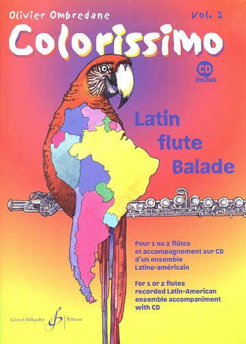 Billaudot Ombredane Olivier - Colorissimo Vol.2 + CD - Flute
