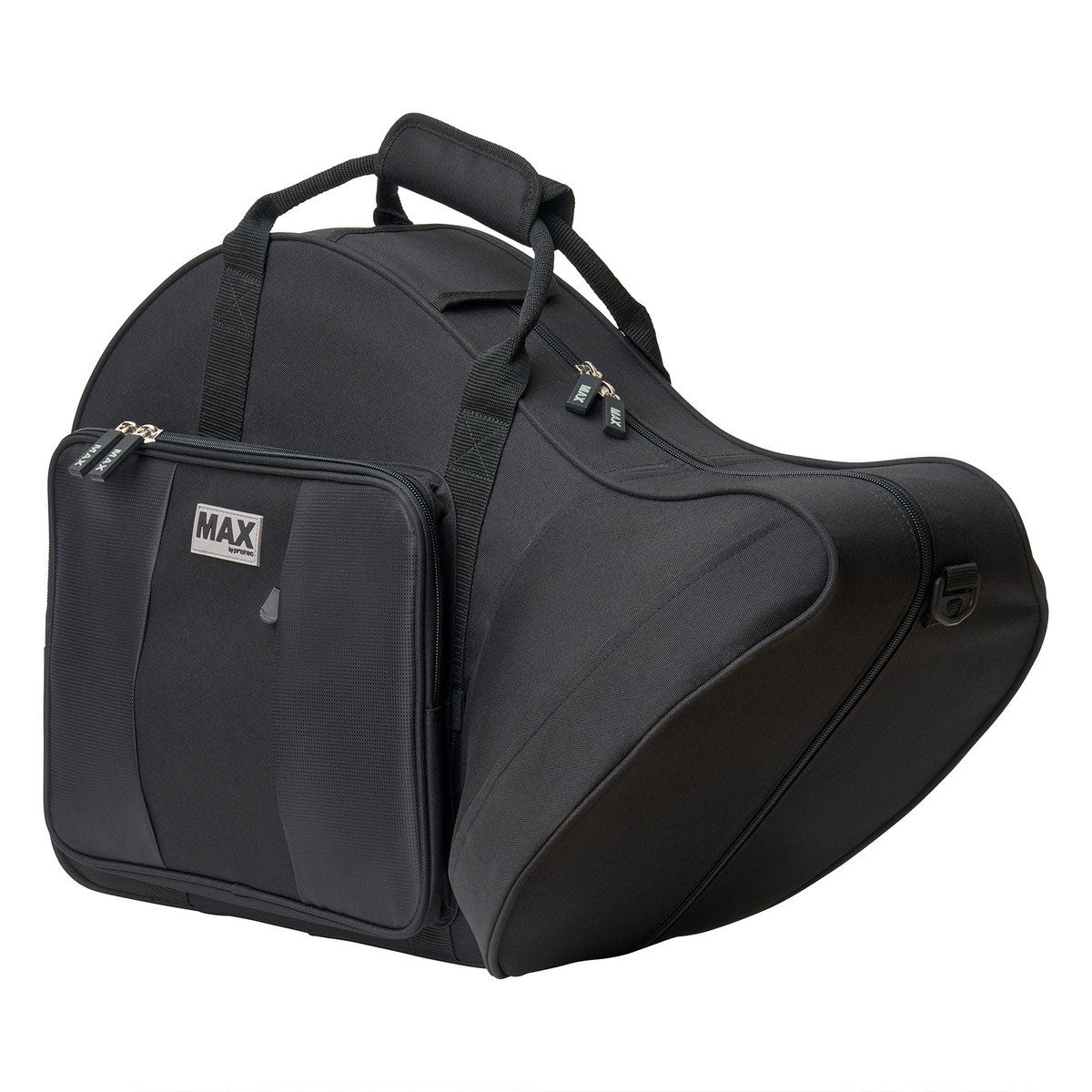 Hoornkoffer Max Contoured - Zwart