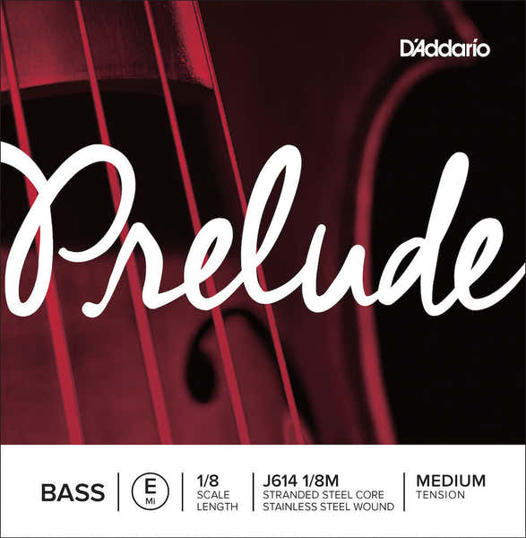 STRING ONLY (MI) FOR DOUBLE BASS 1/8 PRELUDE TENSION MEDIUM
