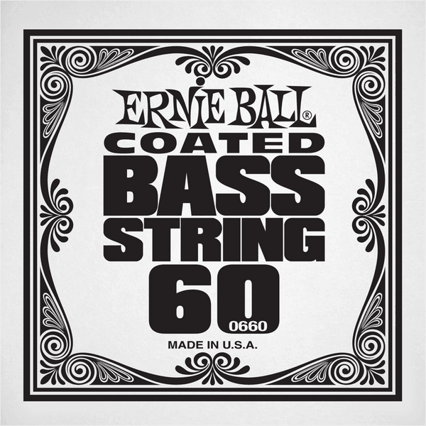 .060 COATED NICKEL WOUND ELECTRIC BASS STRING SINGLE