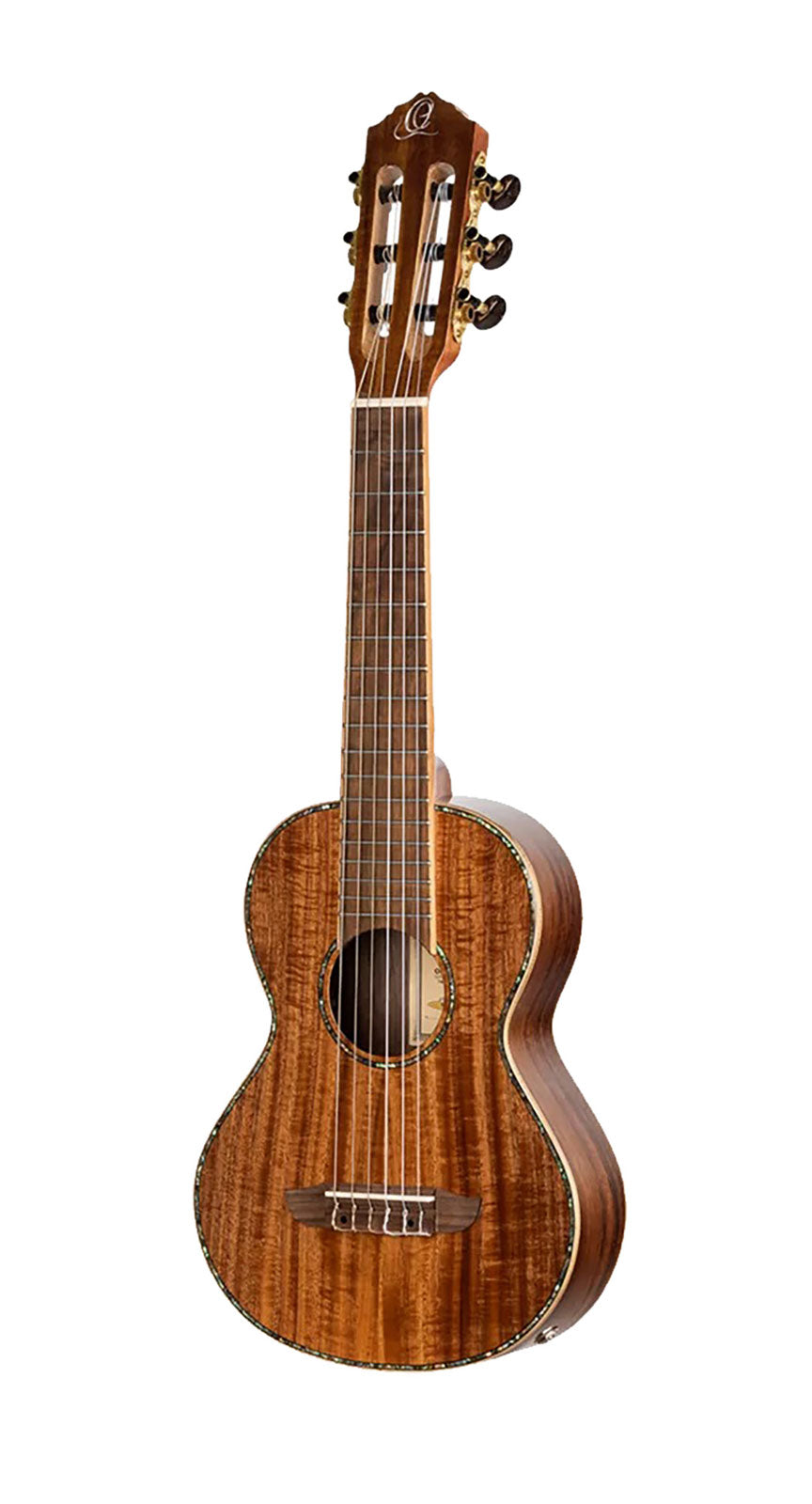 Guitalele van massief acacia EQ