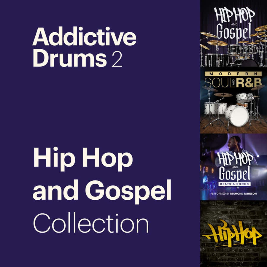 Addictive Drums 2 Hip Hop- en Gospel-collectie