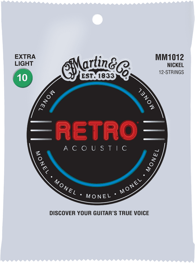 MM1012 RETRO MONEL SET RETRO MONEL SET 12 EXTRA-LIGHT STRINGS