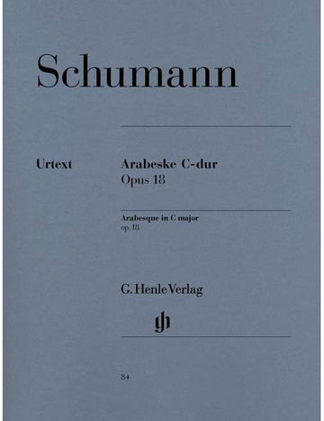 Schumann - Arabesque En Ut Majeur Op. 18 - Piano