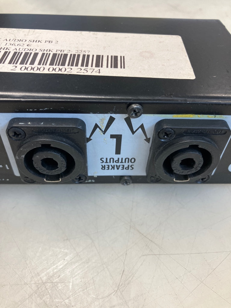PATCH BAY IN/OUT RACK AMPLI - B Stock