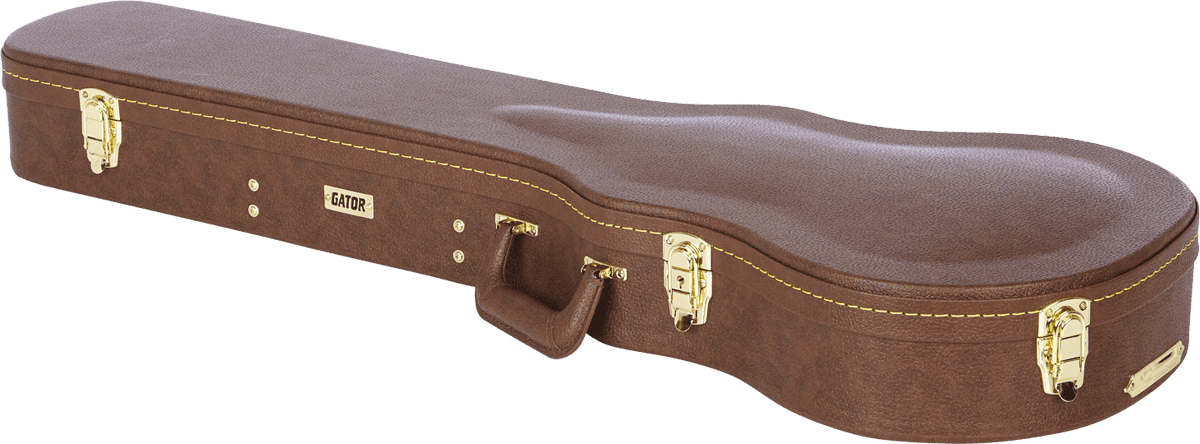 Koffer Les Paul Bruin van Hout Deluxe - GW