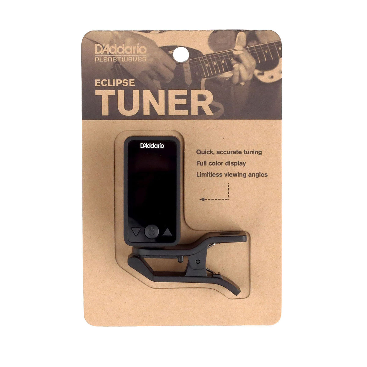 ECLIPSE HEADSTOCK TUNER BLACK
