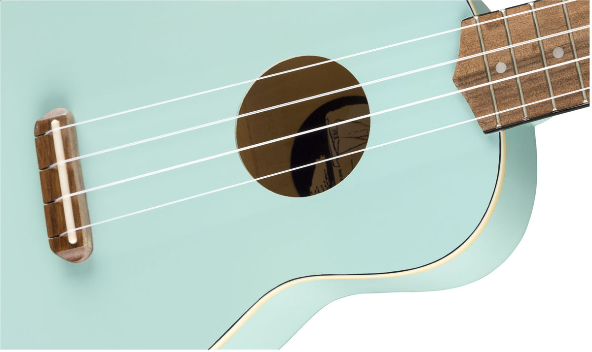 Venice sopraan-ukelele WN Daphneblauw