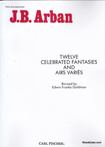 Arban J. B. - 12 Celebrated Fantasies And Airs Varies - Trompette et Piano