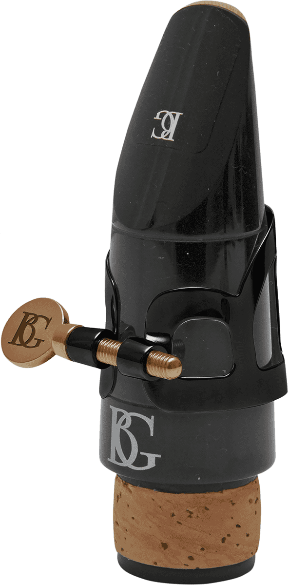 BLACK LACQUERED DUO LIGATURE - BB CLARINET AND ALTO SAXOPHONE