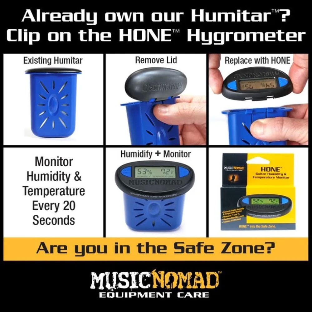 MN312 Hone - Hygrometer voor Gitaar