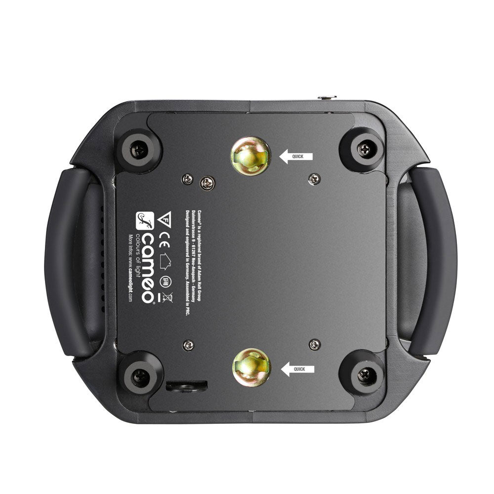 MOVO BEAM Z 100 - GESLOTEN VERSTRALER MET LED KROON ONBEPERKTE ROTATIE EN ZOOM