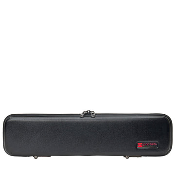 Zwarte Micro Zip Etui - Fluit C/Bes