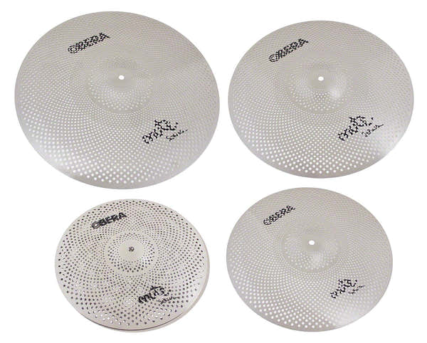 MUTE 4X SILENT CYMBALS SET - 14" 16" 18" 20"