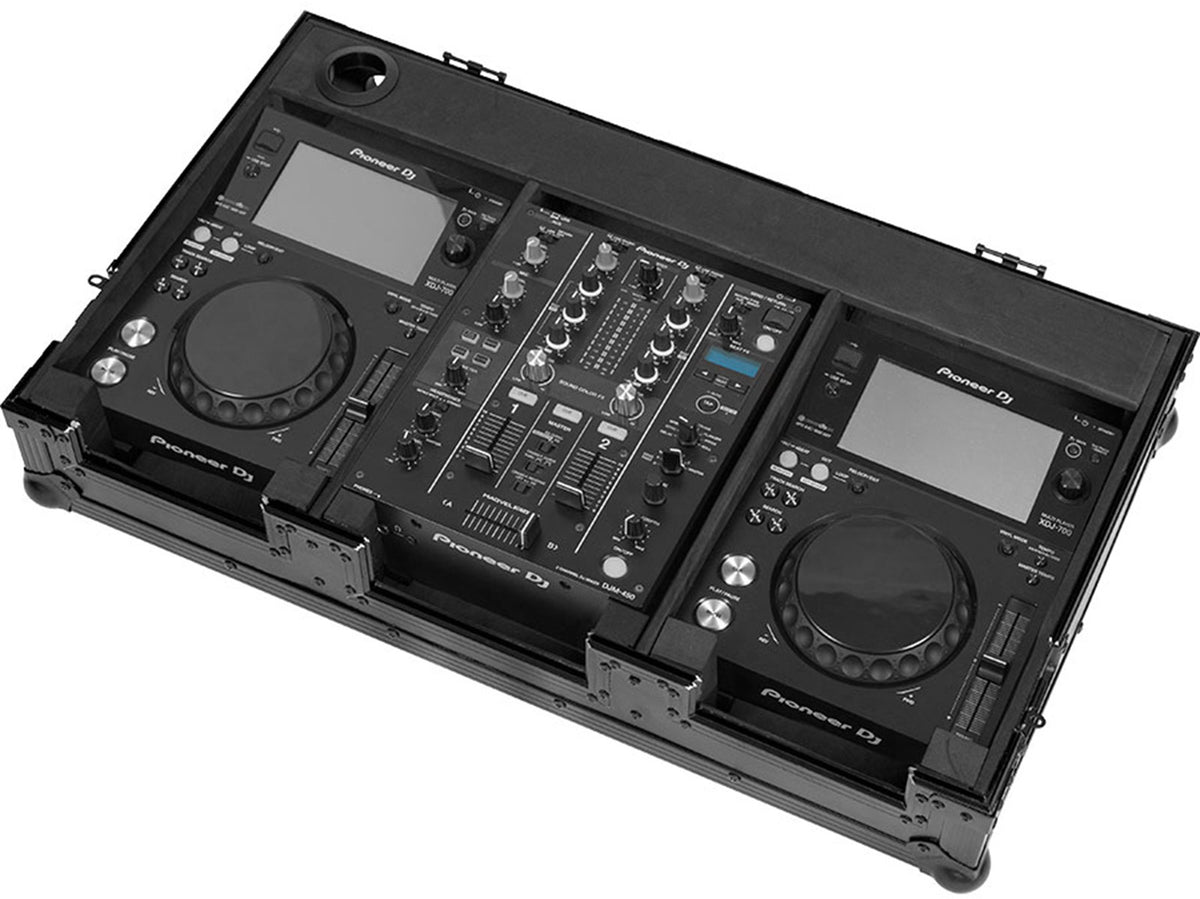 Flight Console 10'' XDJ700 en DJM450 Zwart
