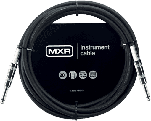 MXR STANDARD INSTRUMENT CABLES JACK/JACK 6M