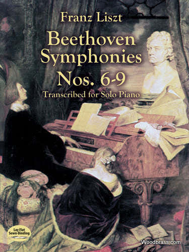 Dover Liszt F. - Beethoven Symphonies N°6-9 - Piano