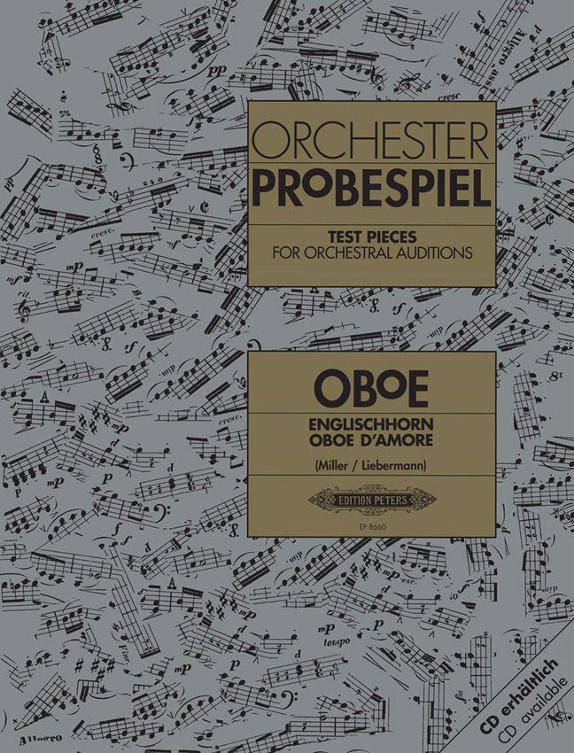 Edition Peters Traits D'orchestre - Hautbois
