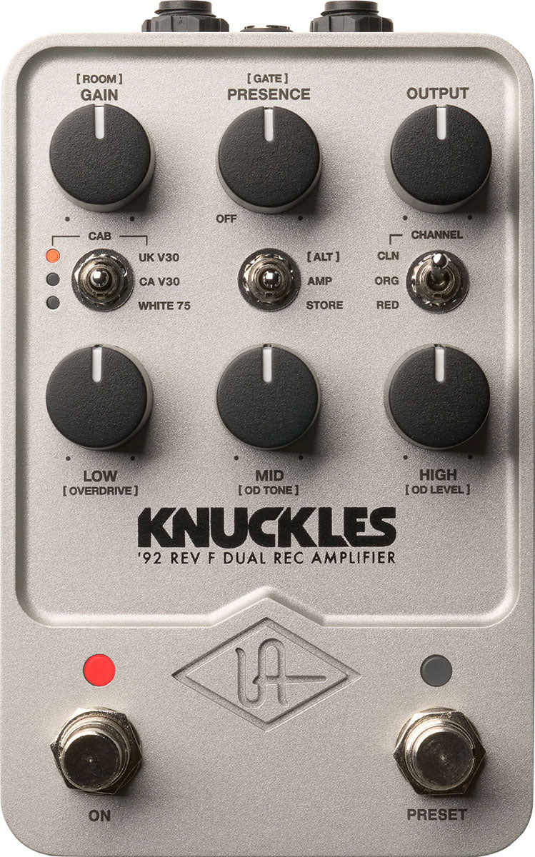 Universal Audio UAFX Knuckles '92 Rev F Dual Rec Versterker