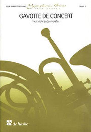 Suteister H. - Gavotte De Concert - Trompette Piano