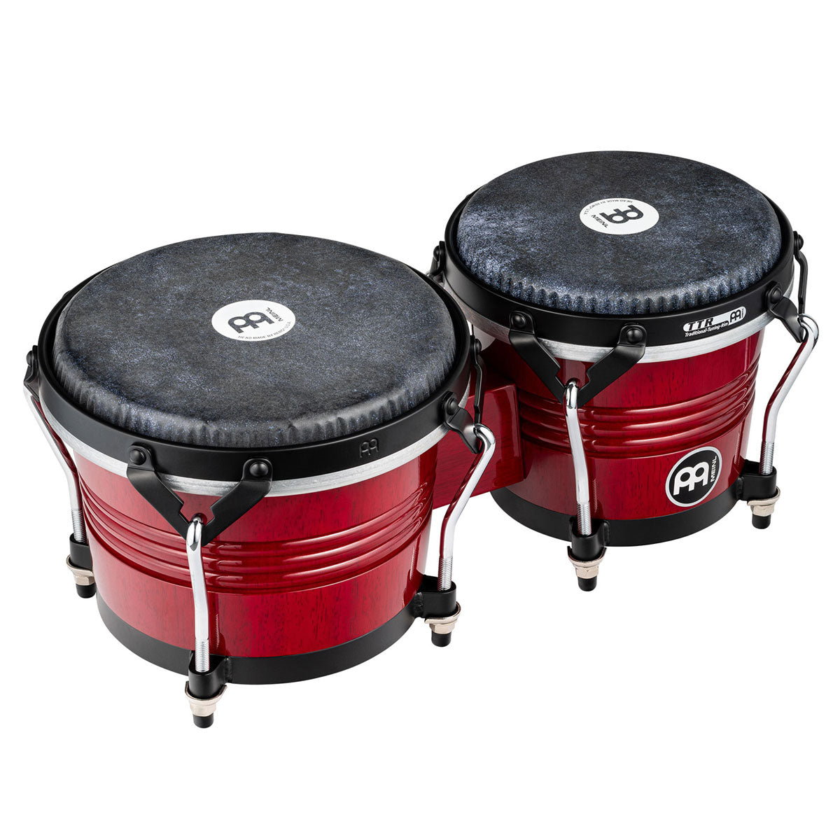 Meinl Marathon Traditional Bongo 6 3/4" Macho & 8" Hembra - Wine Red