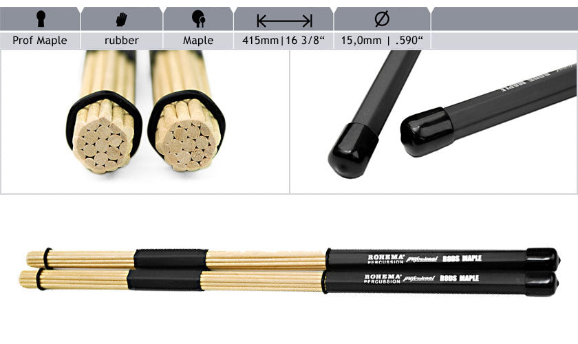 Professionele Rods Esdoorn