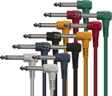 Kabel Haaks Mono M Jack Haaks Mono M 30 CM - Set van 6