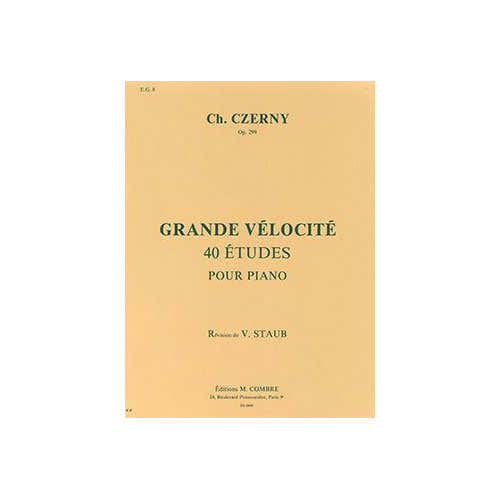 Czerny - Grande Vélocité Op.299 - Piano