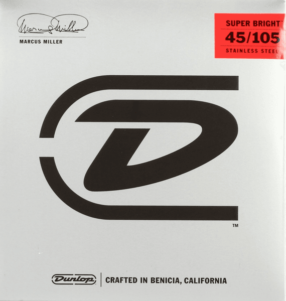 Dunlop MARCUS MILLER SB STAINLESS STEEL MEDIUM BASS STRINGS!45-65-85-105