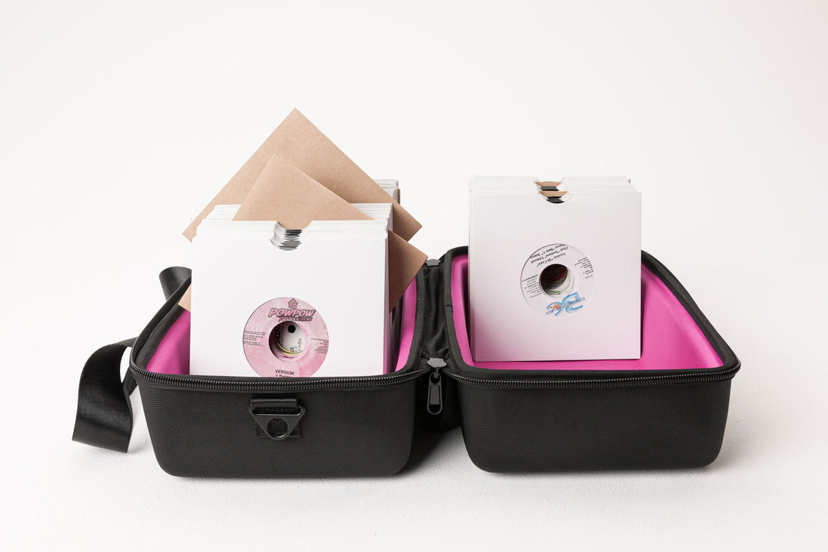 45 Sandwich - Zwart/Mistig magenta