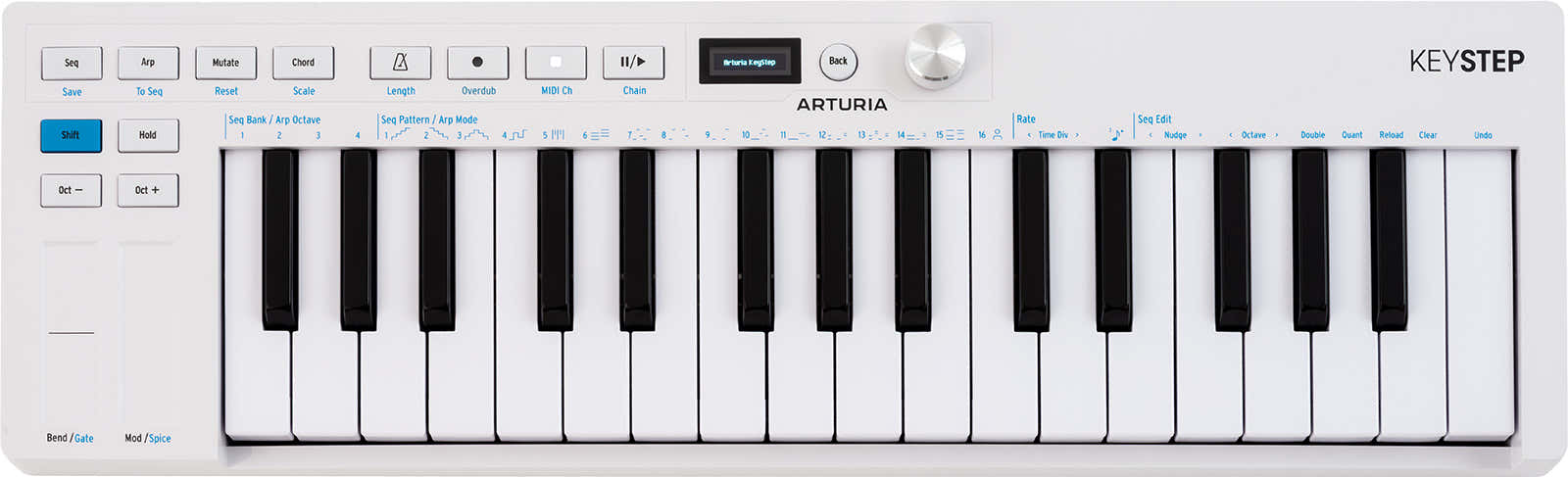 Keystep MK2 Wit