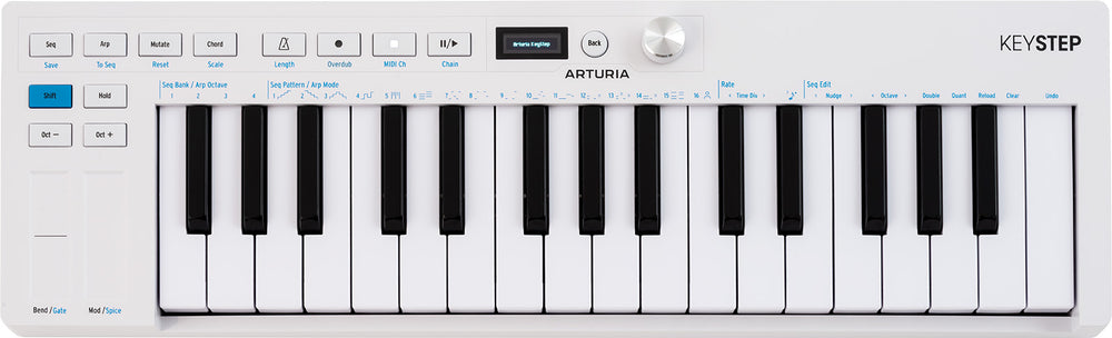Keystep MK2 Wit