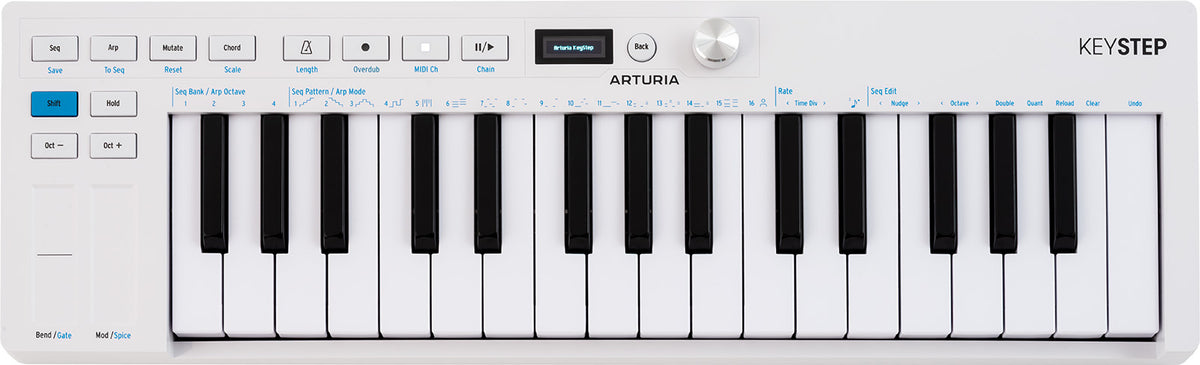 Keystep MK2 Wit