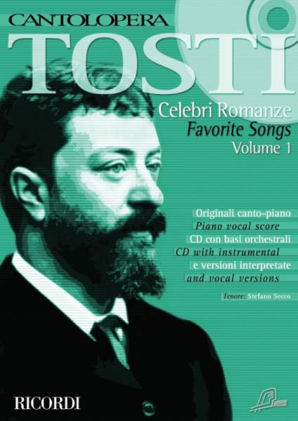 TOSTI F. P. - CANTOLOPERA: CELEBRI ROMANZE + CD VOL.1 - CHANT ET PIANO