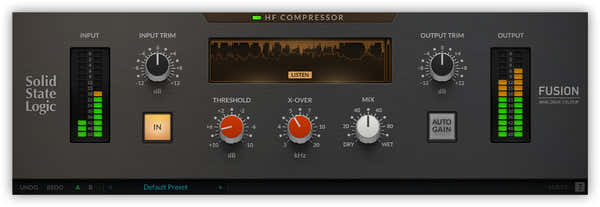 Solid State Logic SSL Fusion HF Compressor
