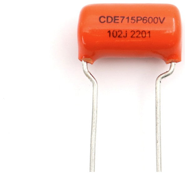 Fred S Guitar Parts CAPACITORS SPRAGUE "ORANGE DROP" .001MFD (1)
