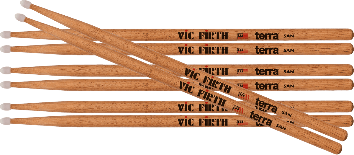 Vic Firth PACK 4 PAIRS 5AN AMERICAN CLASSIC TERRA
