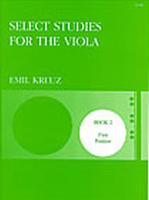 Stainer And Bell Kreuz E. - Select Studies For The Viola Book 2