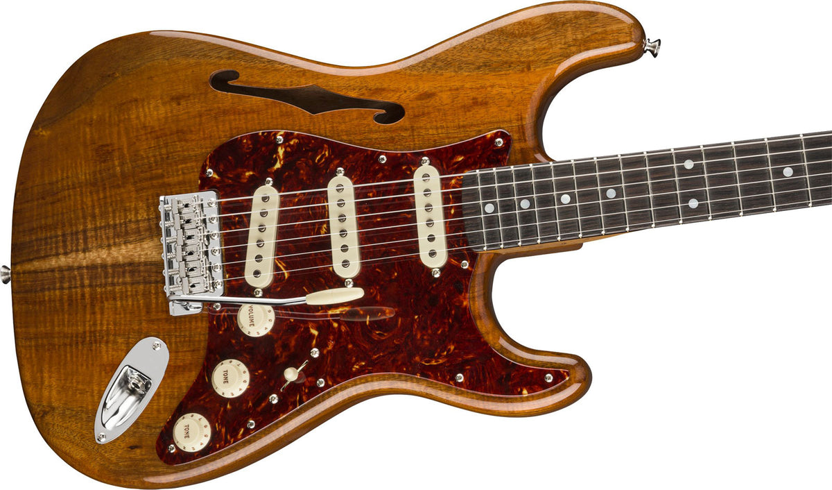 Stratocaster KOA Thinline NOS Verouderd Naturel Artisan 2025