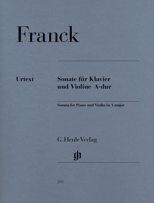 Franck C. - Sonata For Piano And Violin A Major