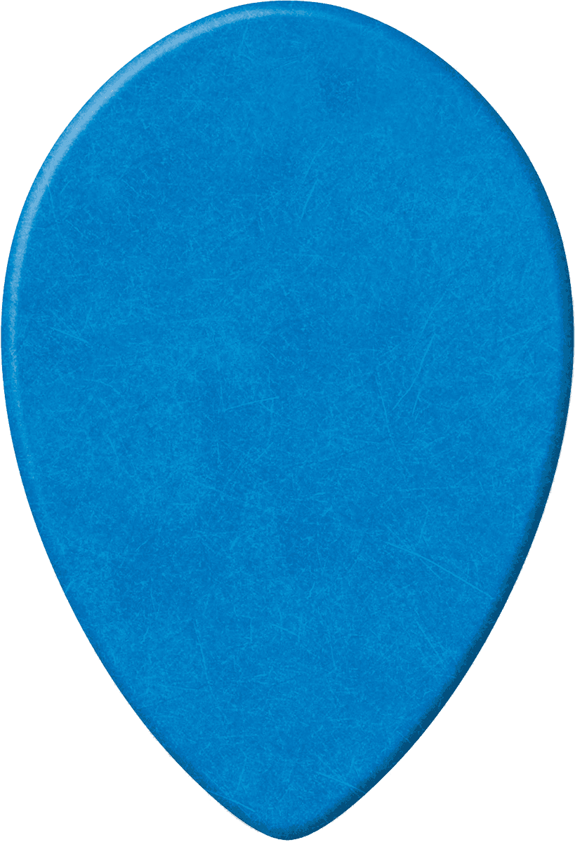 36 x 1,00mm Tortex Small Teardrop Blauw