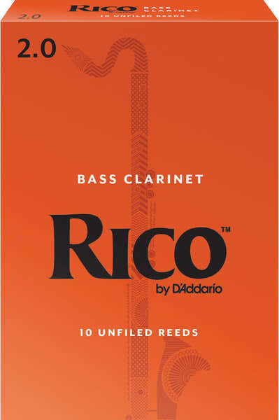 D'addario - Rico ORANGE BASS CLARINET REEDS 2