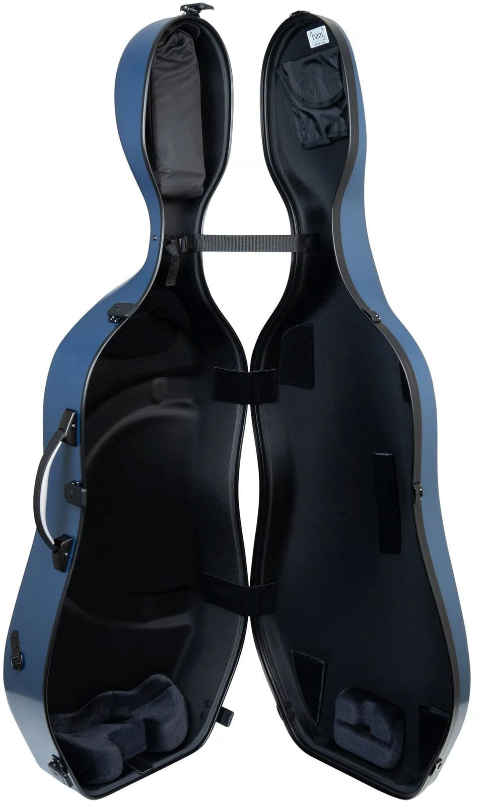 Cellokoffer 4/4 Slim Hightech - Blauw