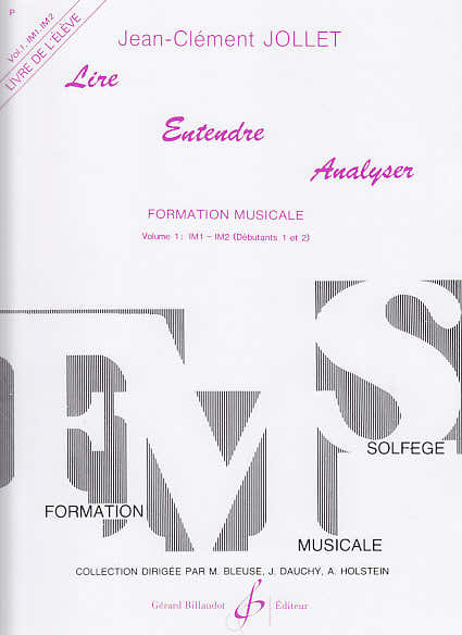 Jollet JEAN-clement - Lezen, Horen, Analyseren Vol.1 (Leerling)