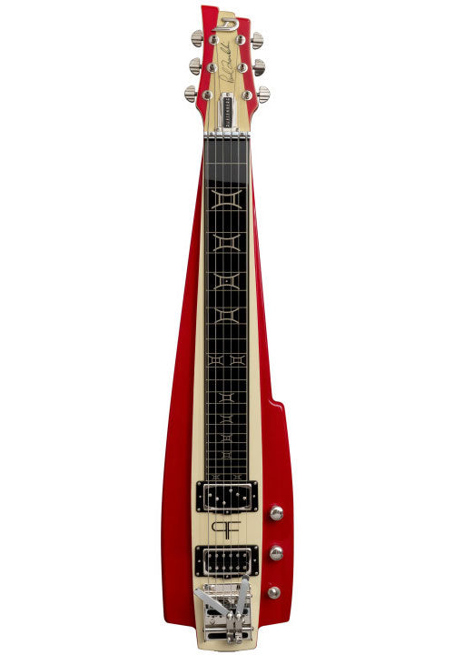 Duesenberg Alliance Lapsteel Signature Paul Franklin Red + Case