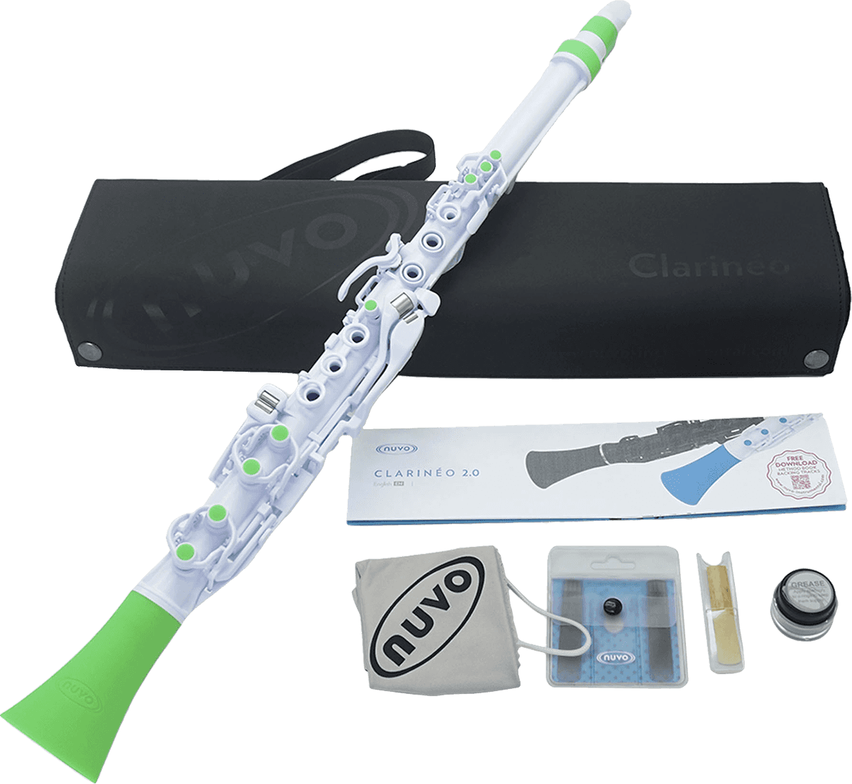CLARINEO WIT EN GROEN