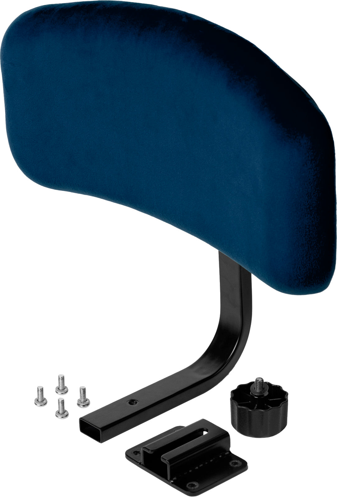 Rugleuning voor drumkruk blauw