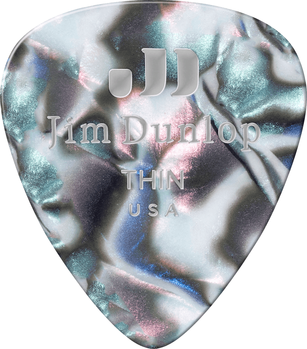 12 x Dun echt celluloid Abalone