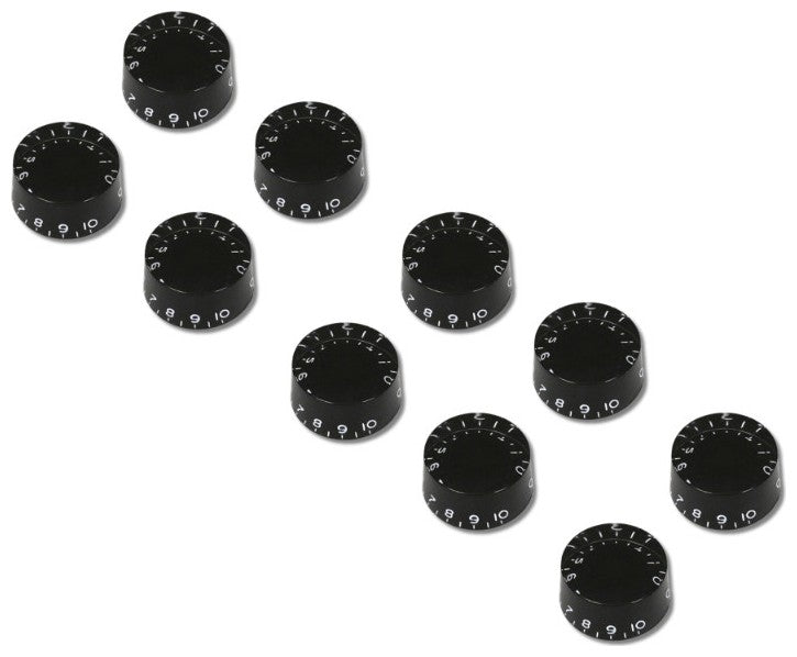 Fred S Guitar Parts LP cilindrische plexiknop BK