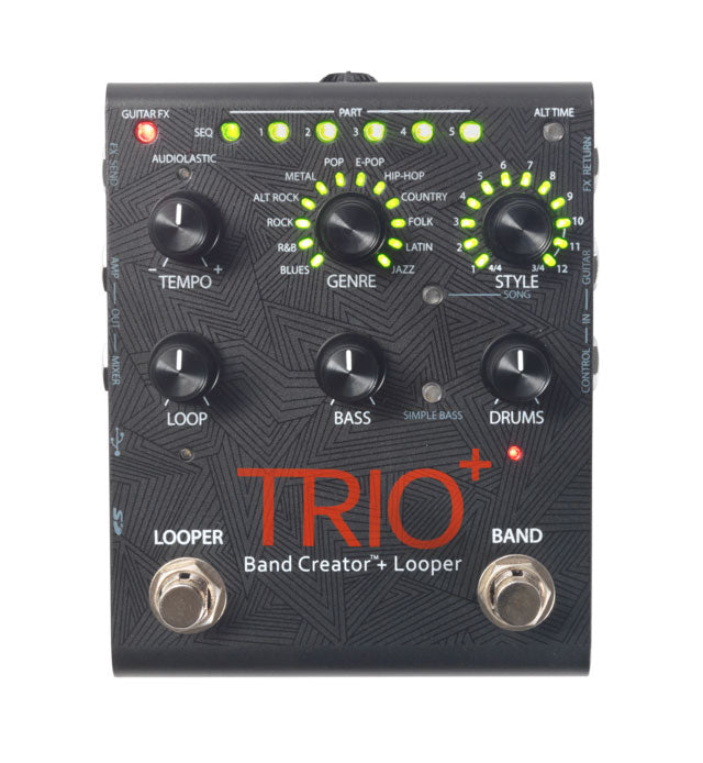 Trio + bandcreator + looper